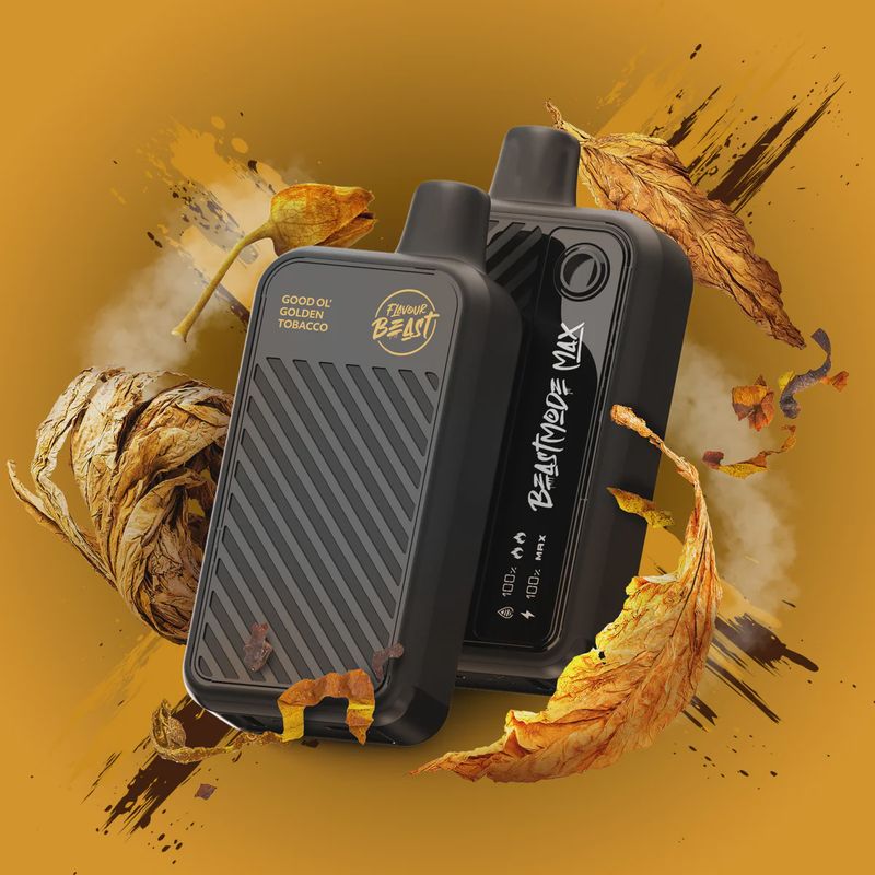 Beast Mode Max - Good Ol Golden Tobacco - 18K