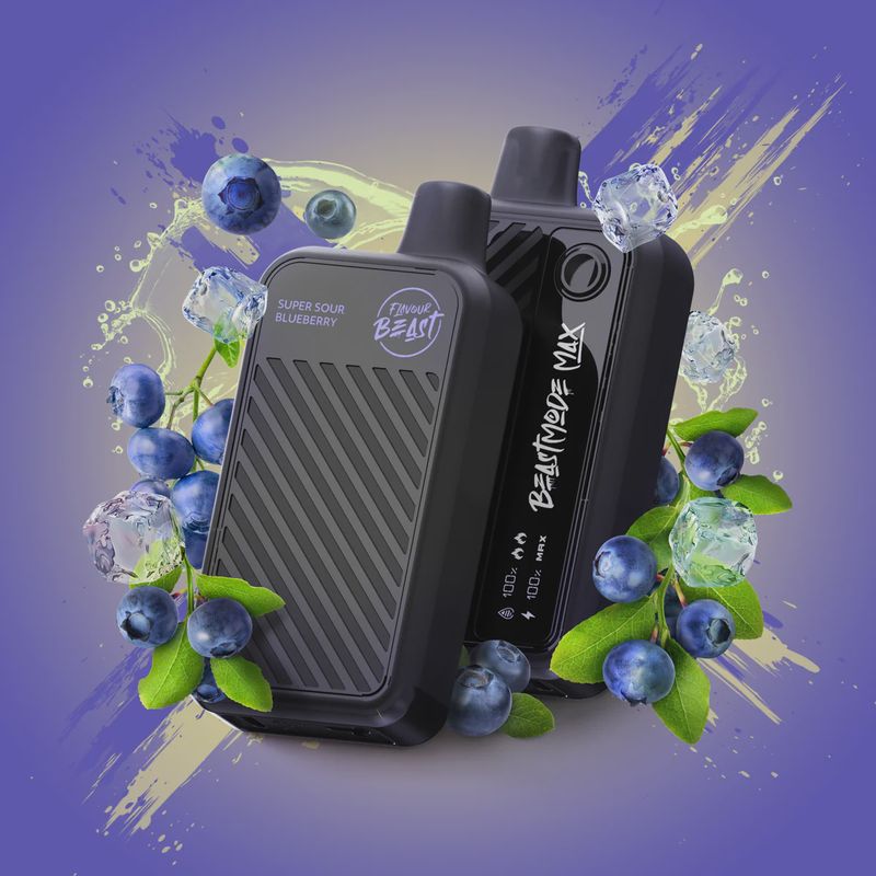 Beast Mode Max - Super Sour Blueberry - 18K