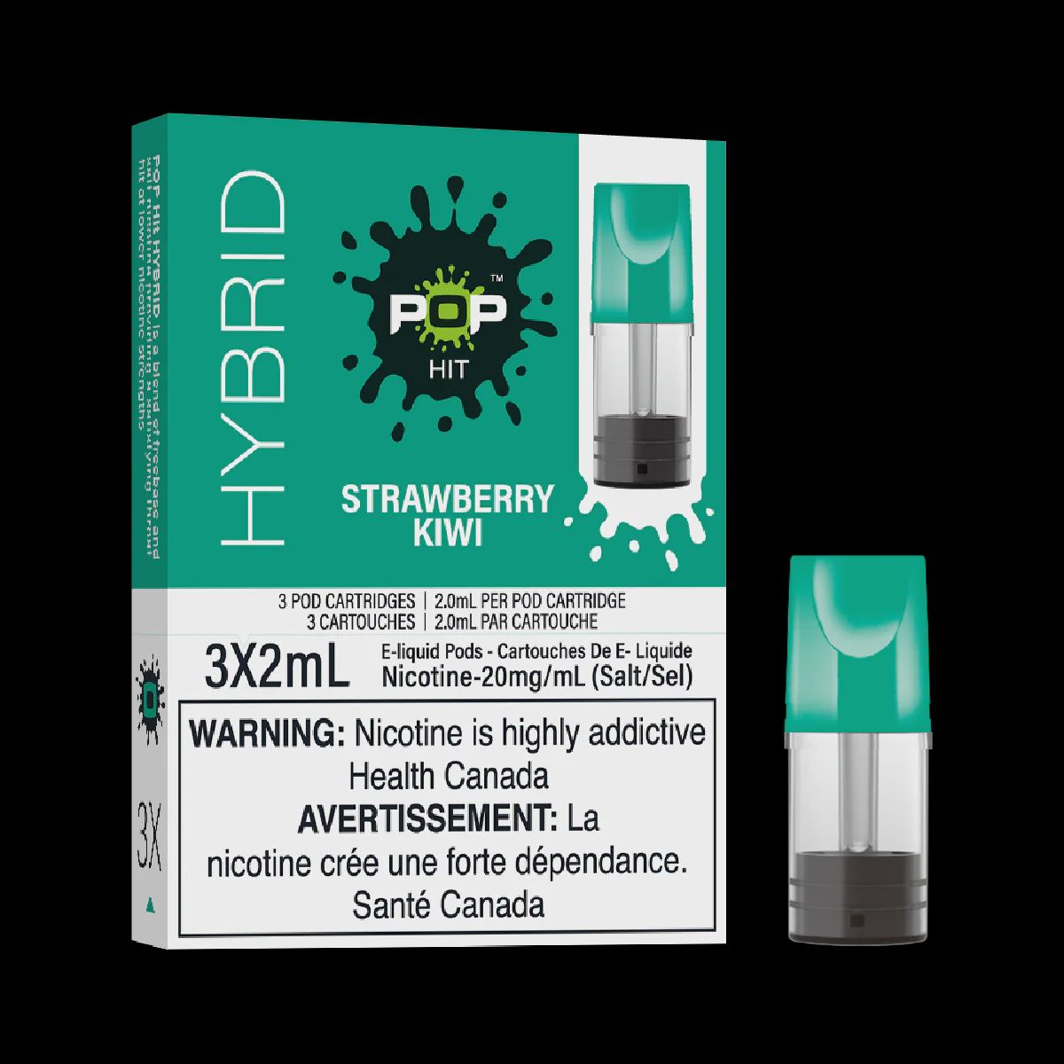 Pop Hit - Strawberry Kiwi - 5%