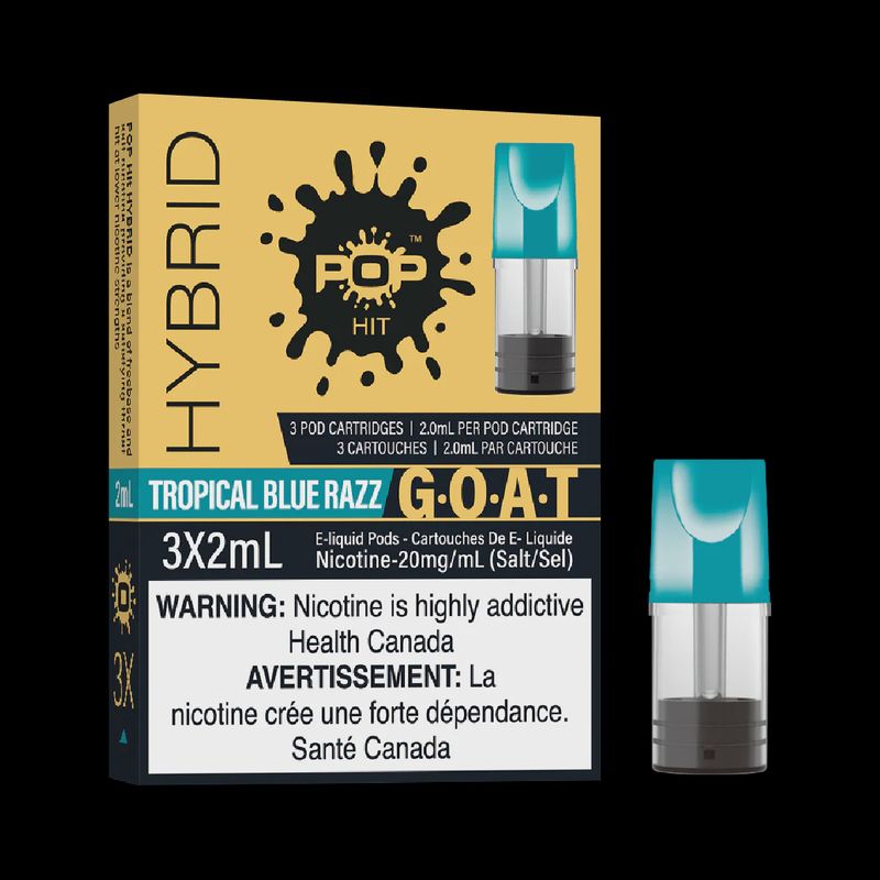 Pop Hit - Tropical Blue Razz - 5%