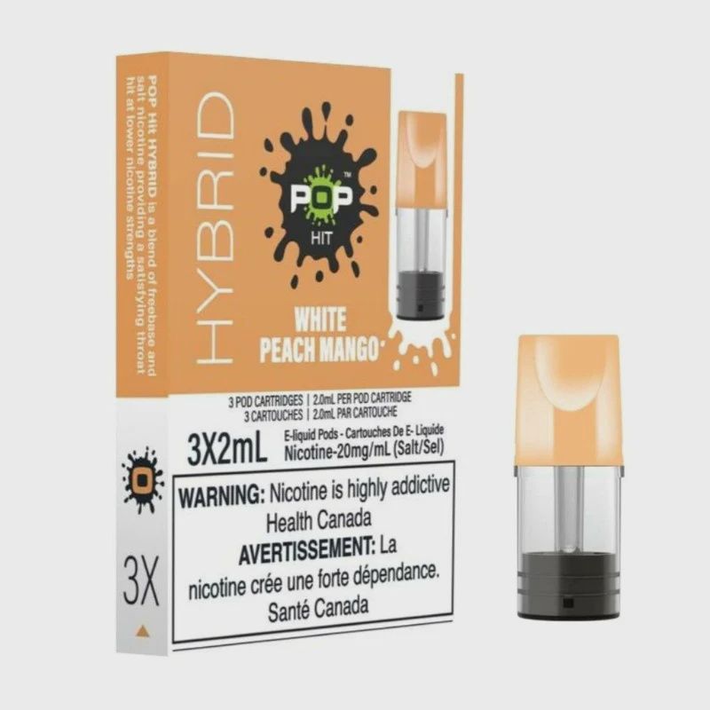 Pop Hit - White Peach Mango - 5%