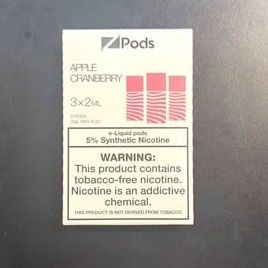 Z Pods - Apple Cranberry - 5%
