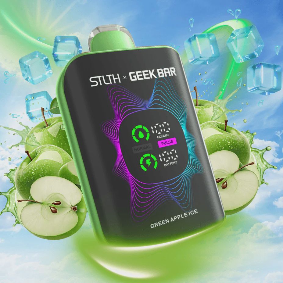 STLTH Geek Bar - Green Apple Ice - 80K