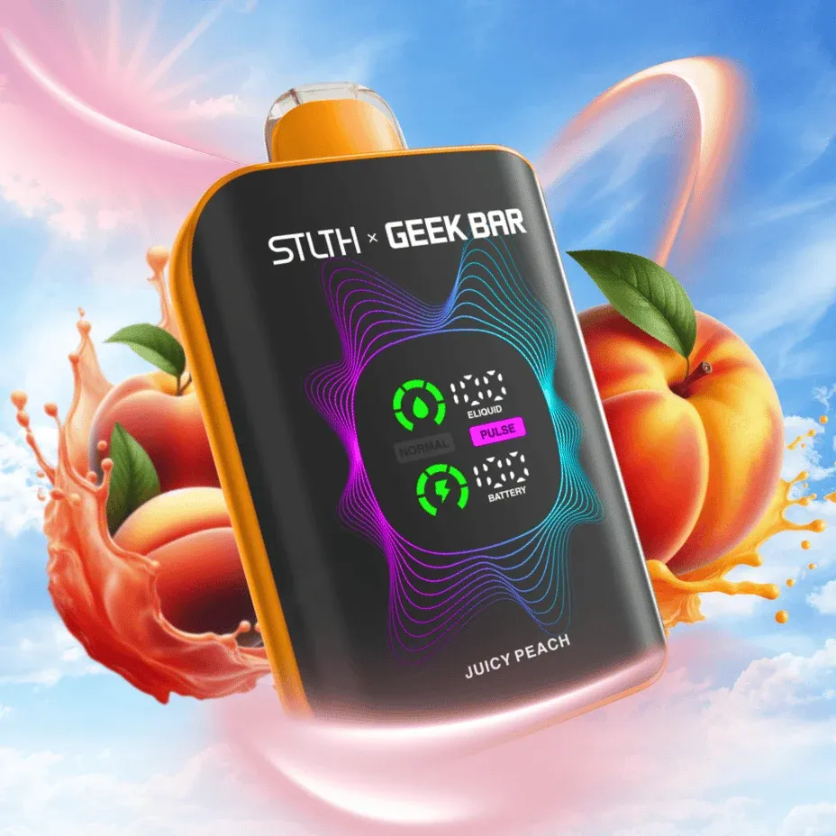 STLTH Geek Bar - Juicy Peach - 80K