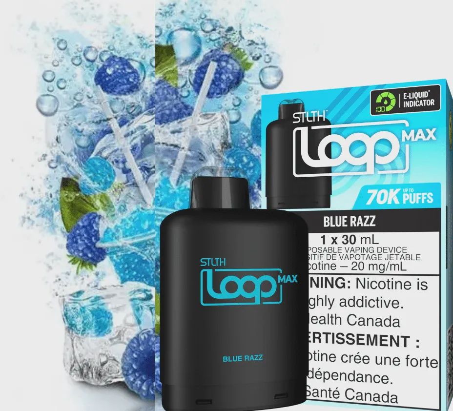 STLTH Loop MAX - Blue Razz - 70K
