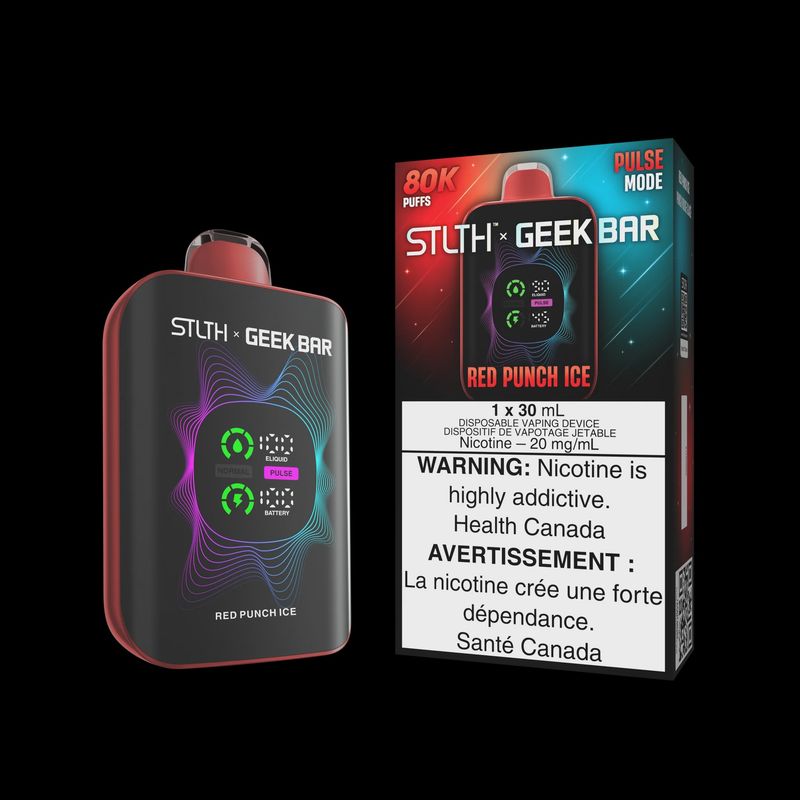 STLTH Geek Bar - Red Punch Ice - 80K
