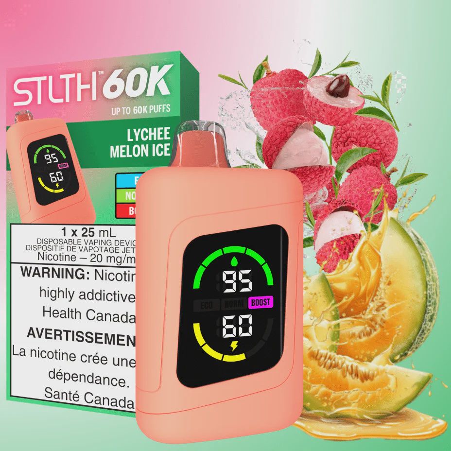 STLTH 60K - Lychee Melon Ice