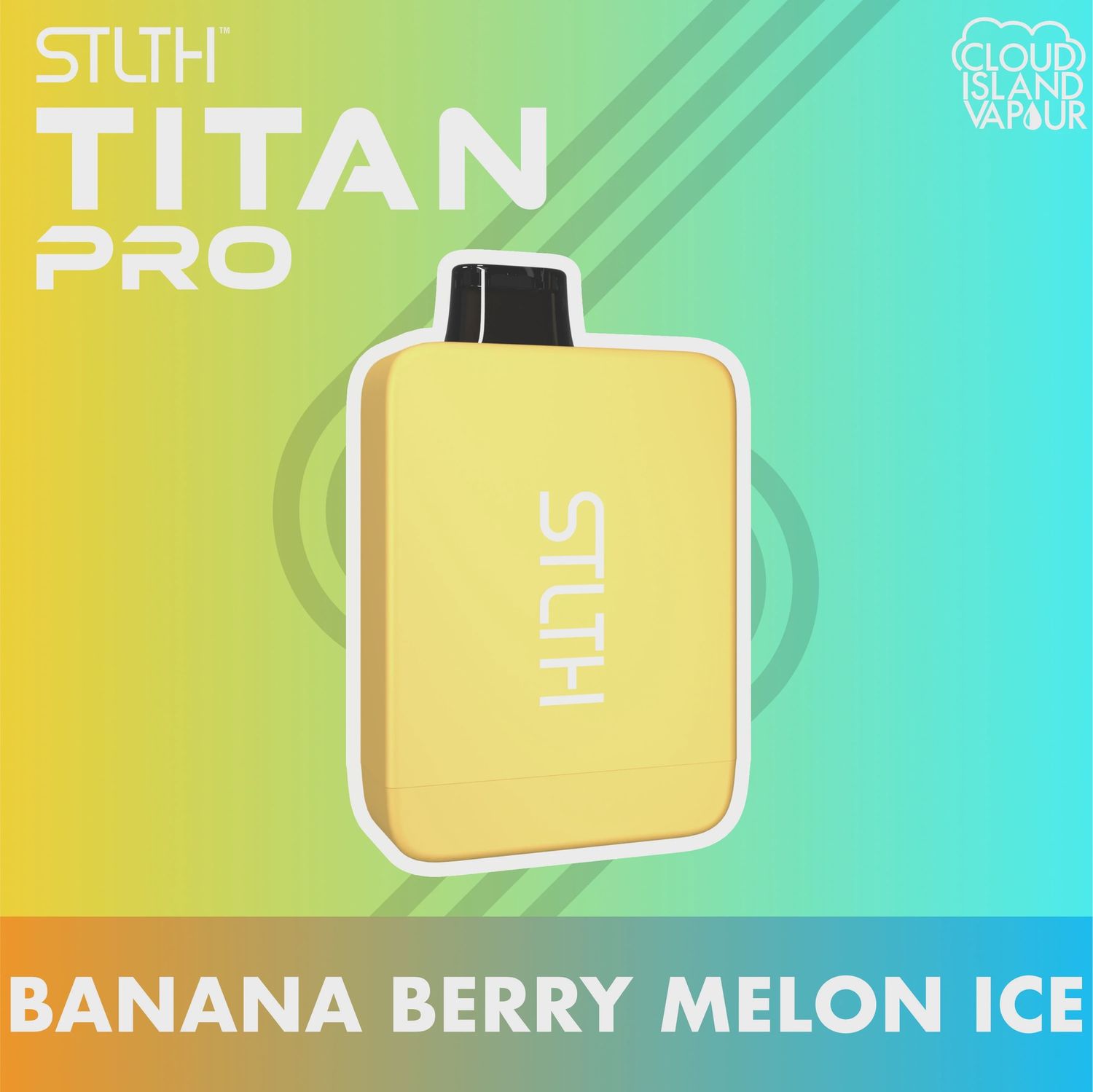 STLTH Titan Pro - Banana Berry Melon Ice - 15K