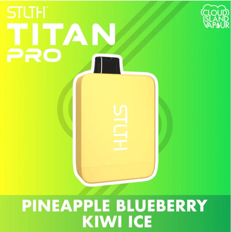 STLTH Titan Pro - Pineapple Blueberry Kiwi Ice - 15K