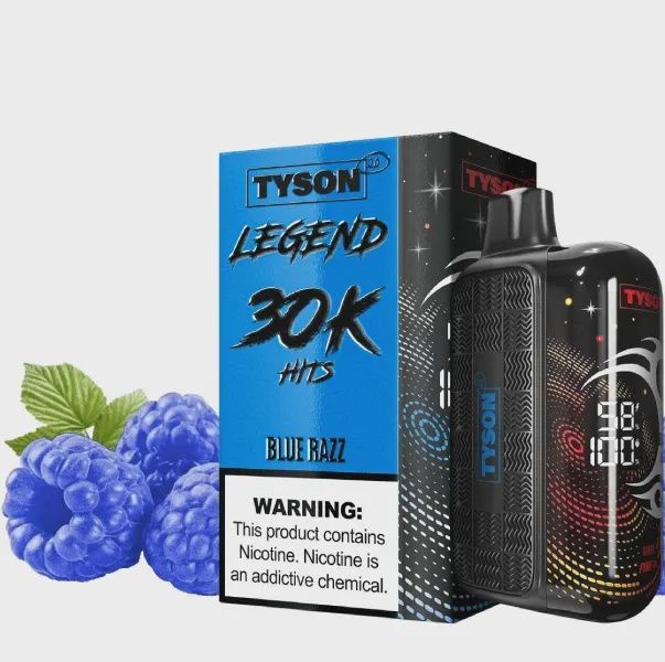 Tyson Legend 30K - Blue Razz - 5%
