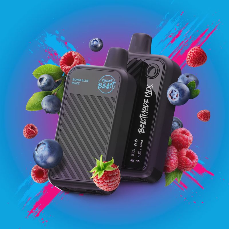 Beast Mode Max - Bomb Blue Razz - 18K