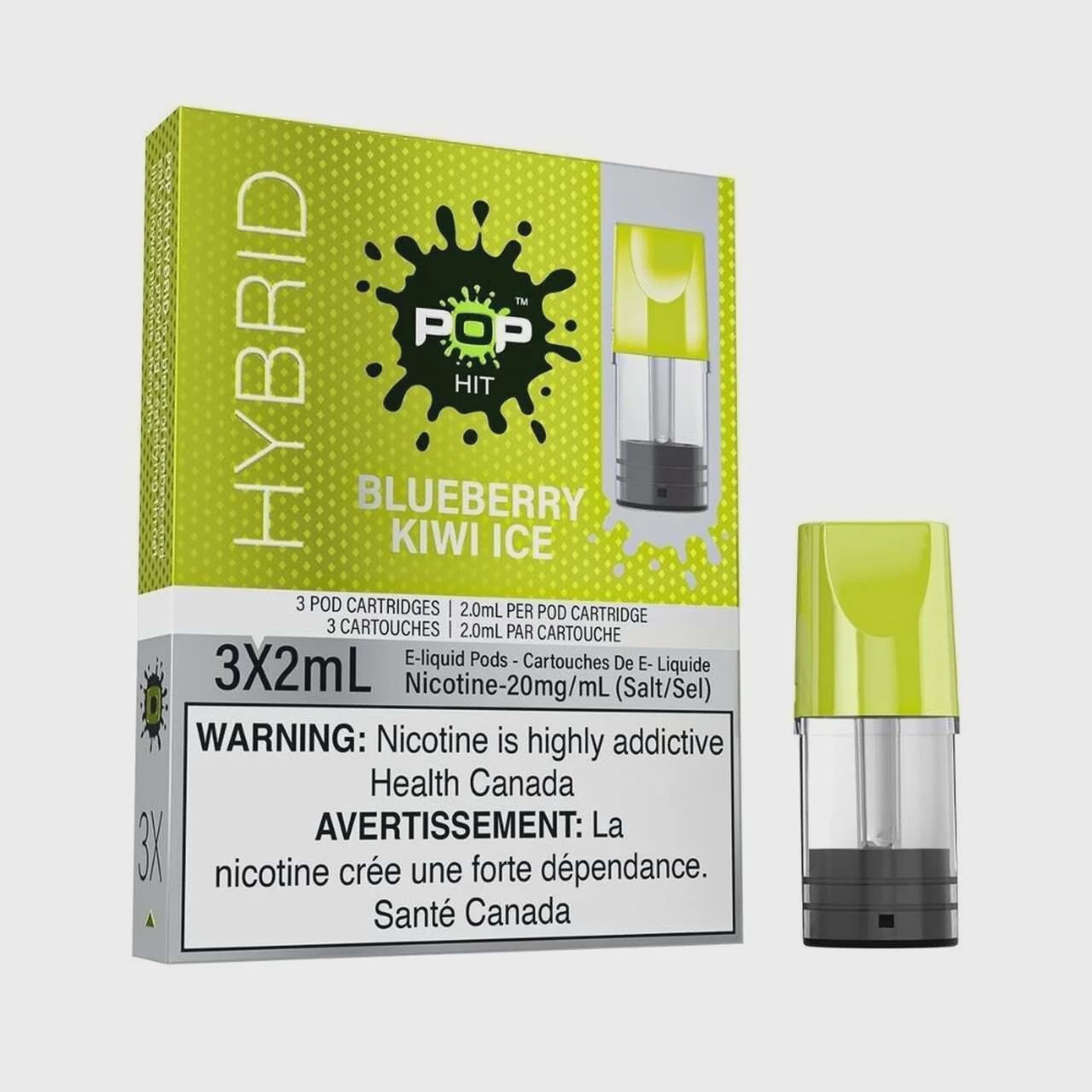 Pop Hit -  Blueberry Kiwi Ice - 5%