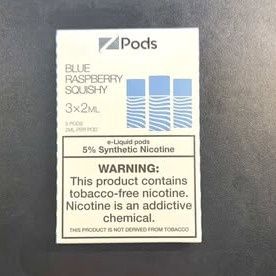 Z Pods - Blue Raspberry Squishy -5%