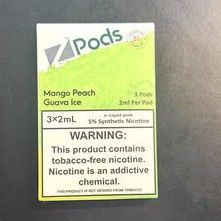 Z Pods - Mango Peach Guava Ice - 5%