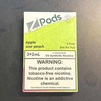 Z Pods - Apple Sour Peach - 5%