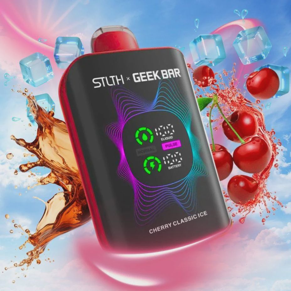 STLTH Geek Bar - Cherry Classic Ice - 80K
