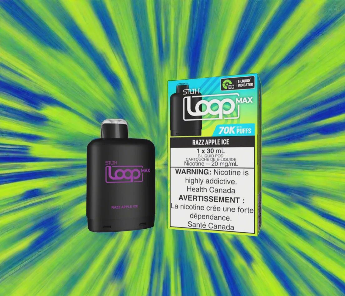 STLTH Loop MAX - Razz Apple Ice - 70K