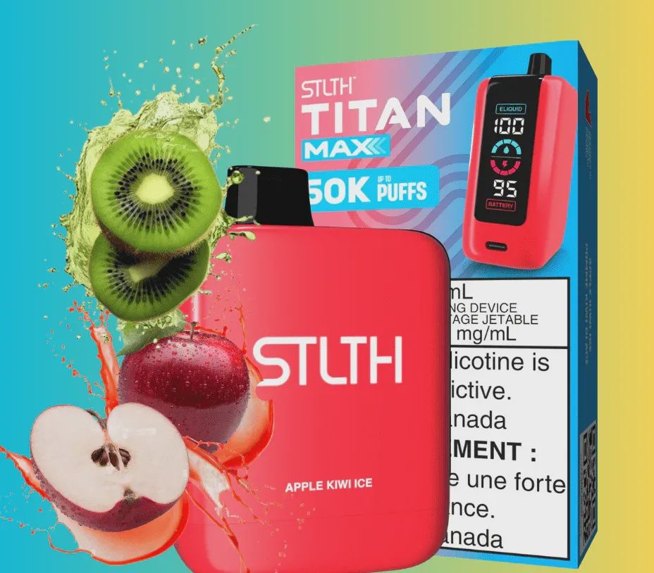 STLTH Titan Max - Apple Kiwi Ice - 50K