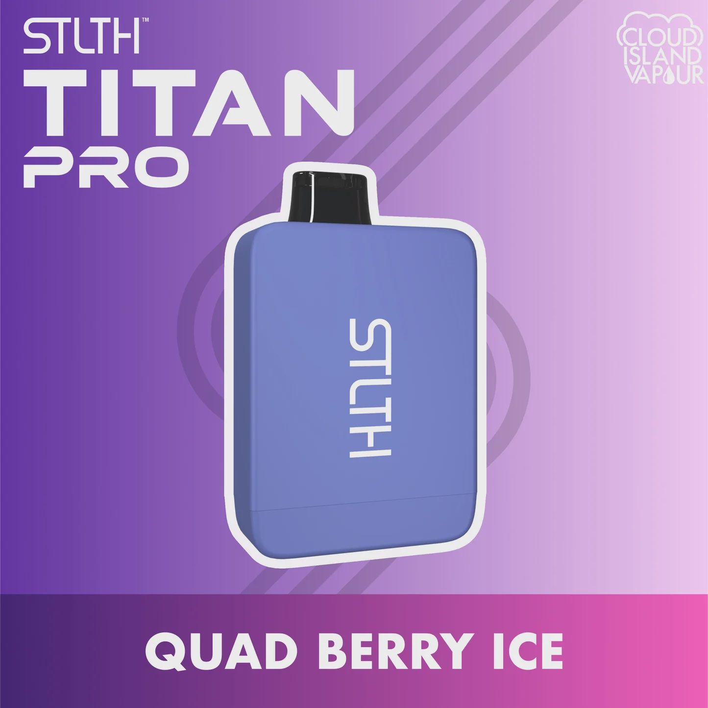 STLTH Titan Pro - Quad Berry Ice - 15K