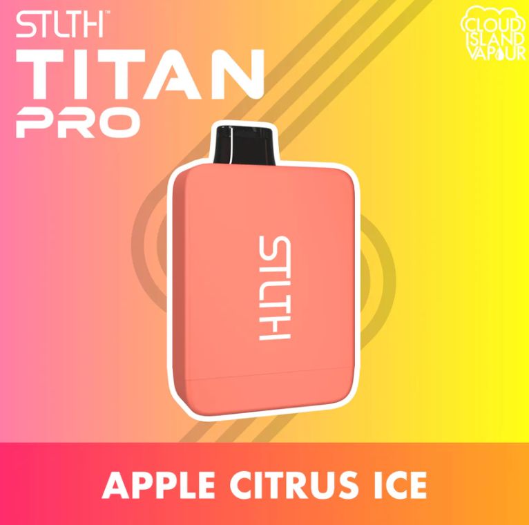 STLTH Titan Pro - Apple Citrus Ice - 15K