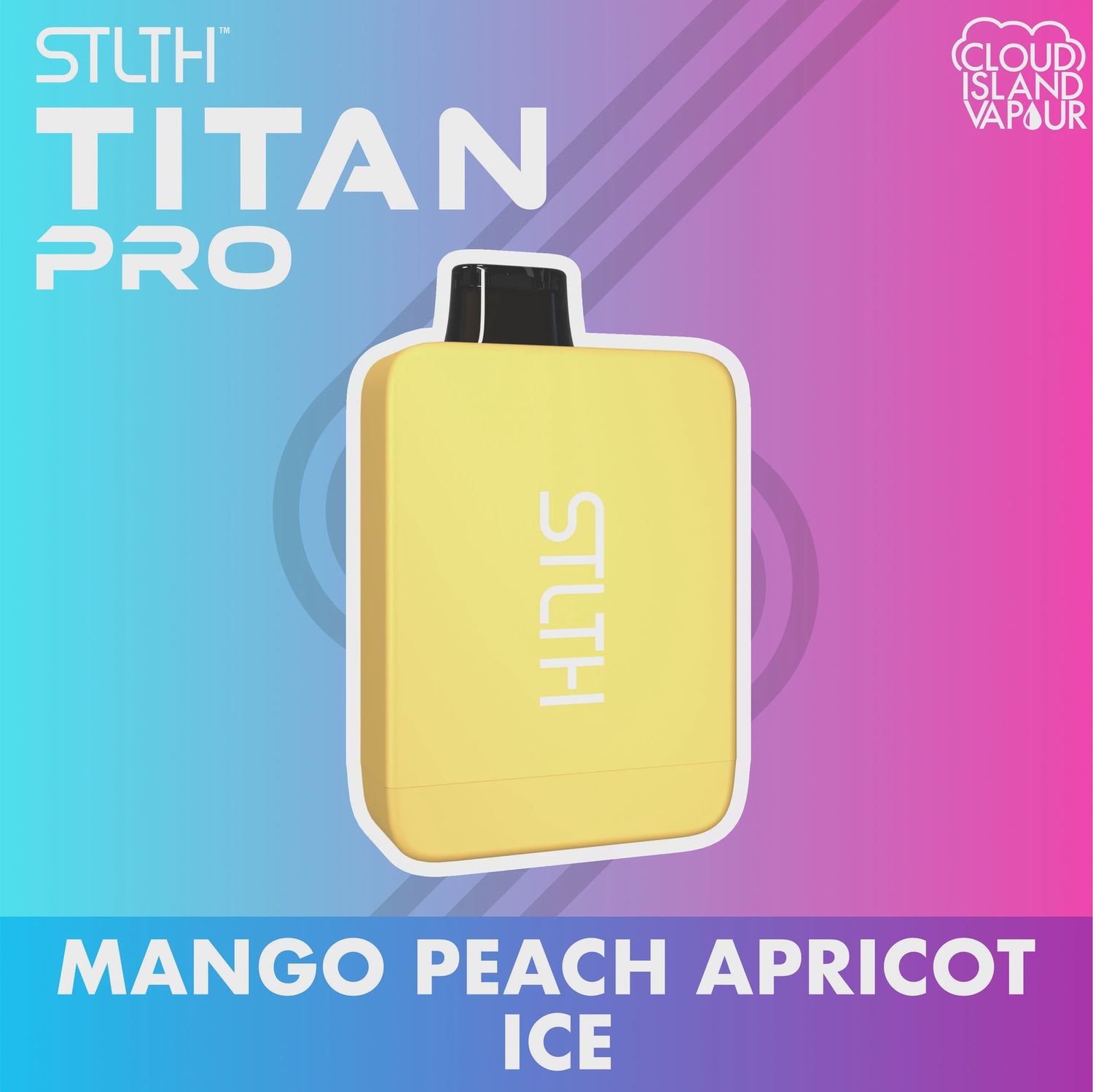 STLTH Titan Pro - Mango Peach Apricot Ice - 15K