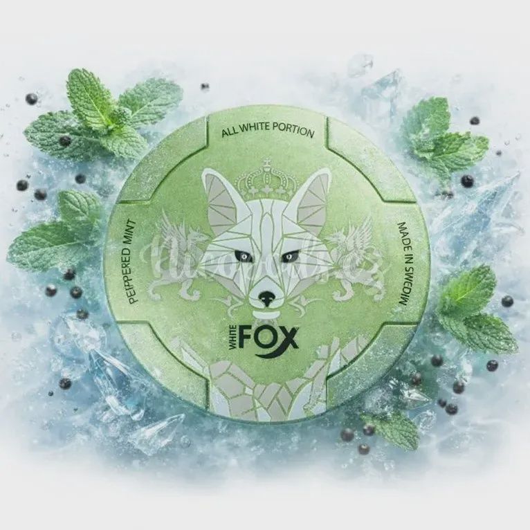 White Fox -  Peppered Mint - 12mg