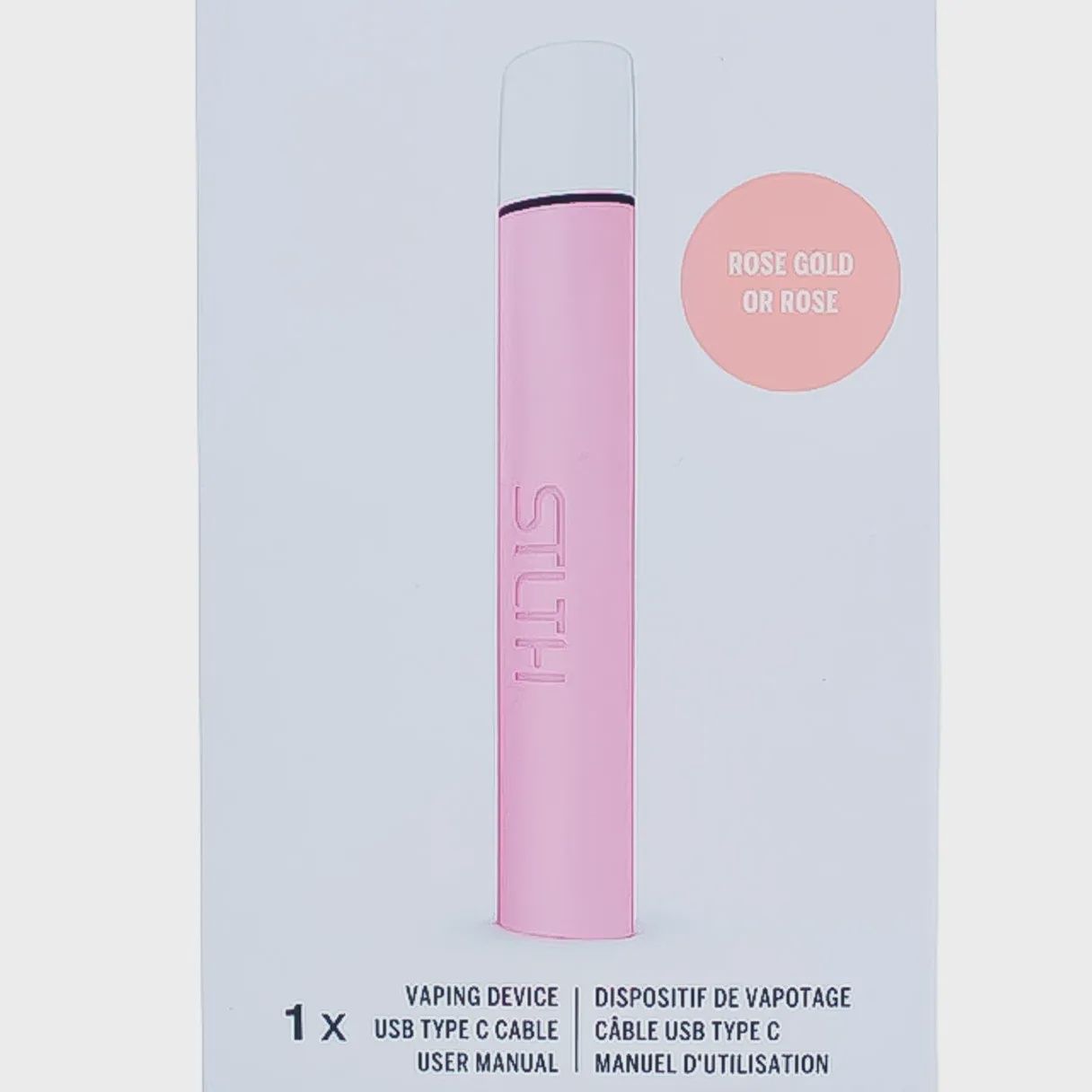 STLTH - Basic Device - Rose (Matte Pink)
