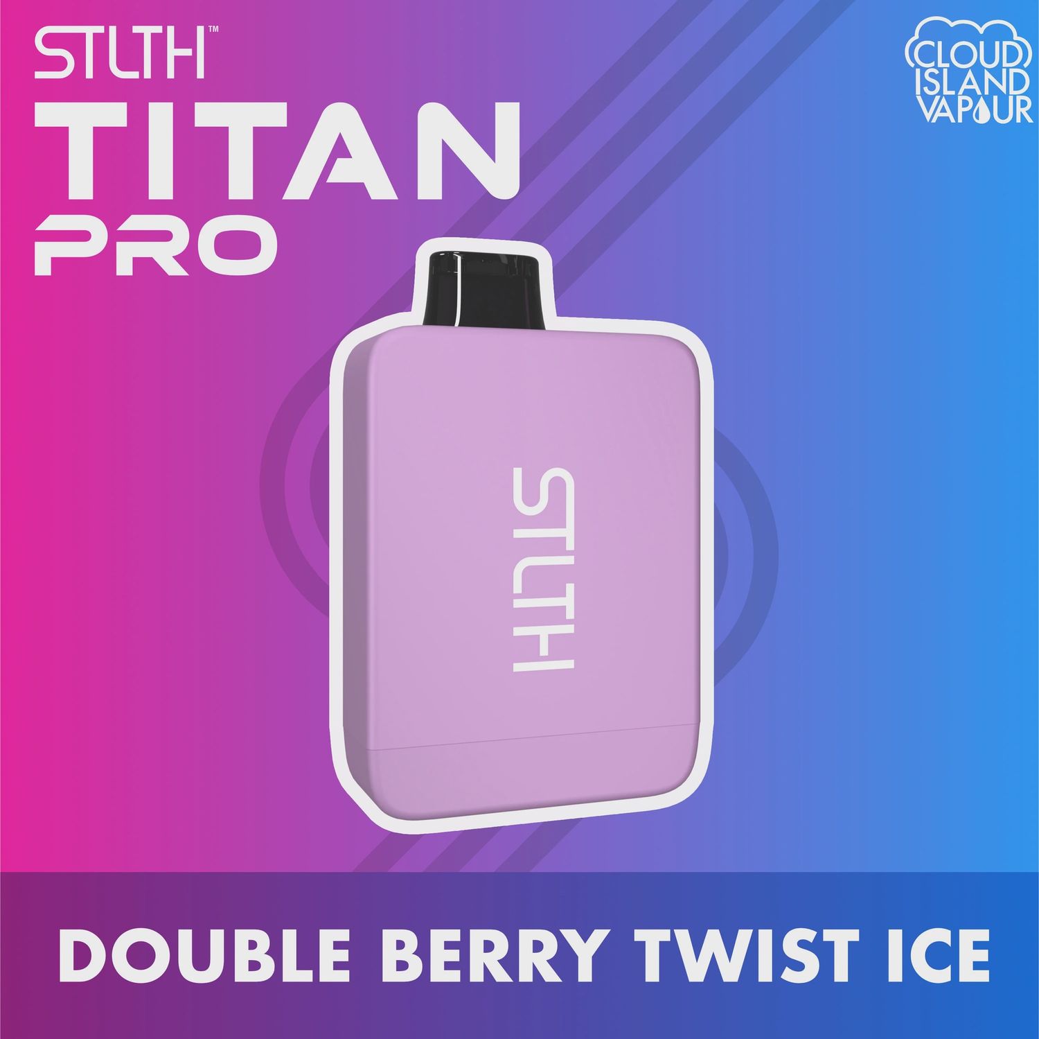STLTH Titan Pro - Double Berry Twist Ice - 15K