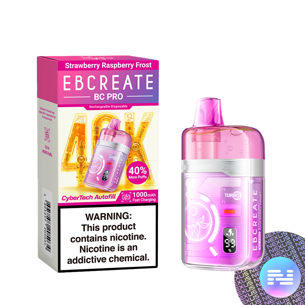 Elf Bar 40K Pro - Strawberry Raspberry Frost - 5%