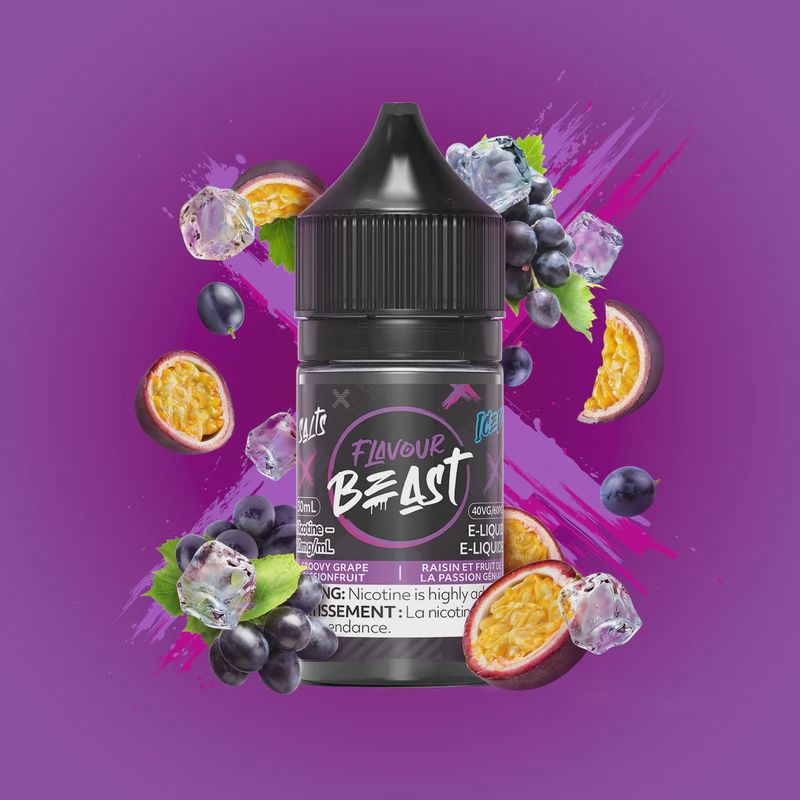 Flavour Beast - Groovy Grape Passionfruit Iced - 20mg/30ml