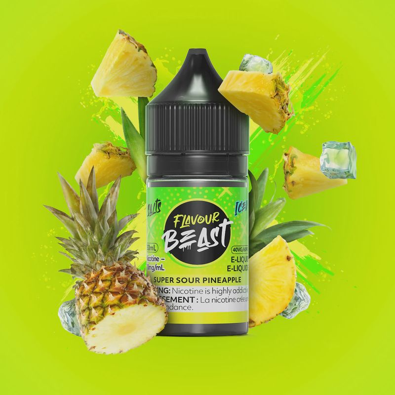 Flavour Beast - Super Sour Pineapple Iced - 20mg/30ml