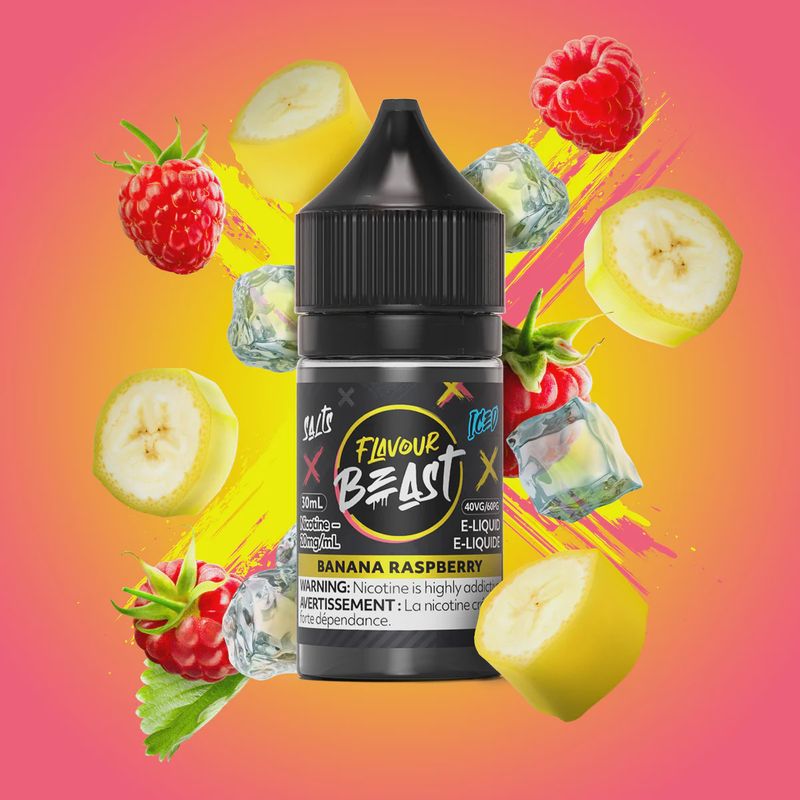 Flavour Beast - Banana Raspberry Iced - 20mg/30ml