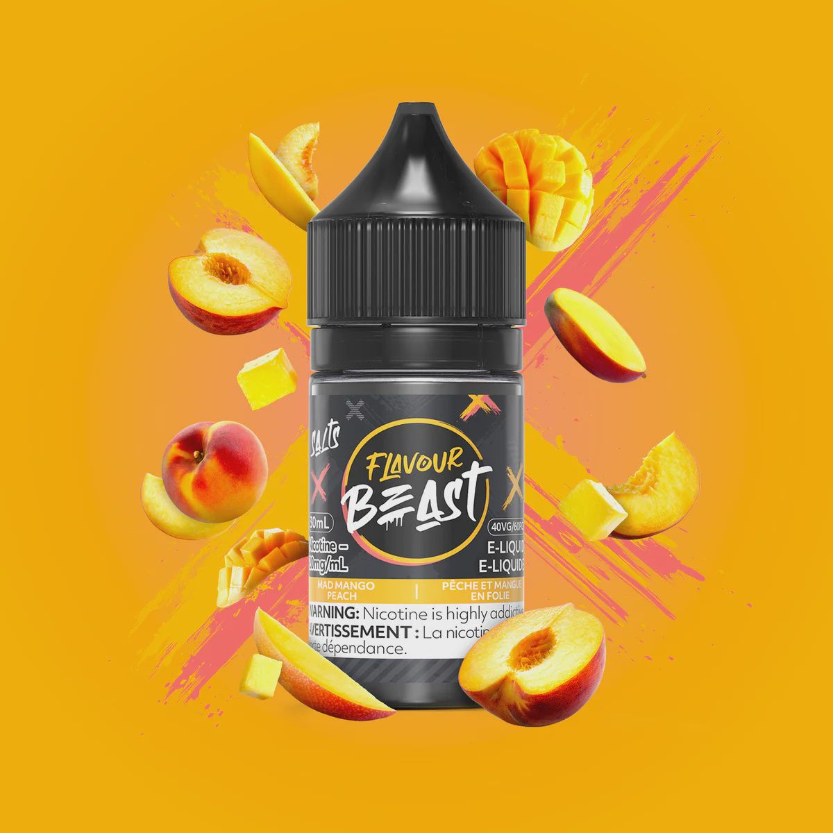 Flavour Beast - Mad Mango Peach - 20mg/30ml