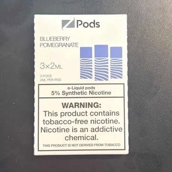 Z Pods - Blueberry Pomegranate - 5%