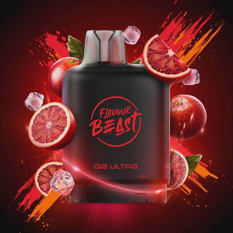 Flavour Beast Level X - Bangin' Blood Orange - 50K