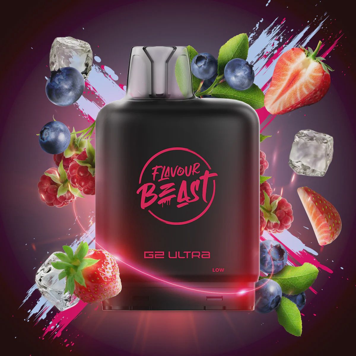 Flavour Beast Level X - Strawberry Raspberry Blueberry - 50K