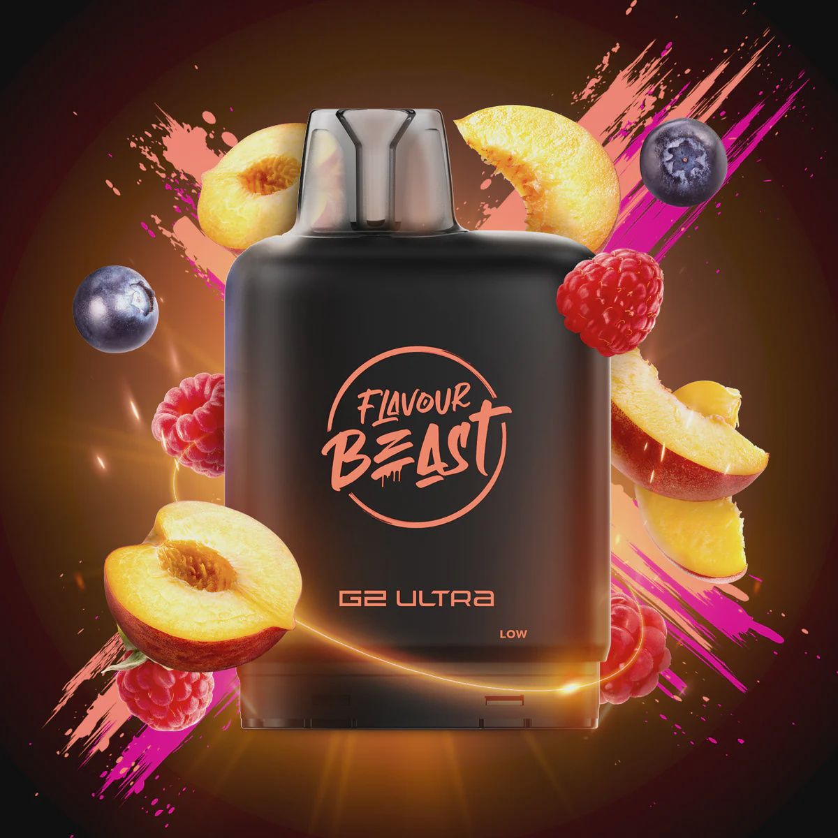 Flavour Beast Mode Level X - Packin' Peach Berry - 50K