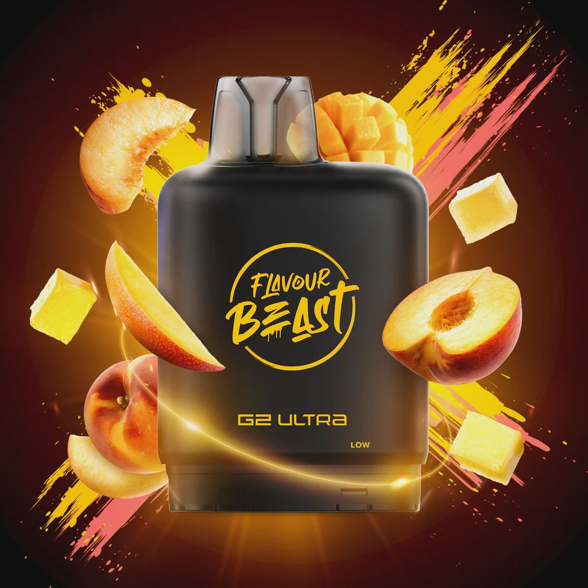Flavour Beast Level X - Mad Mango Peach - 50K