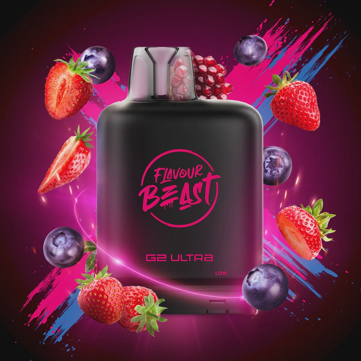 Flavour Beast Level X - Trippin' Triple Berry - 50K