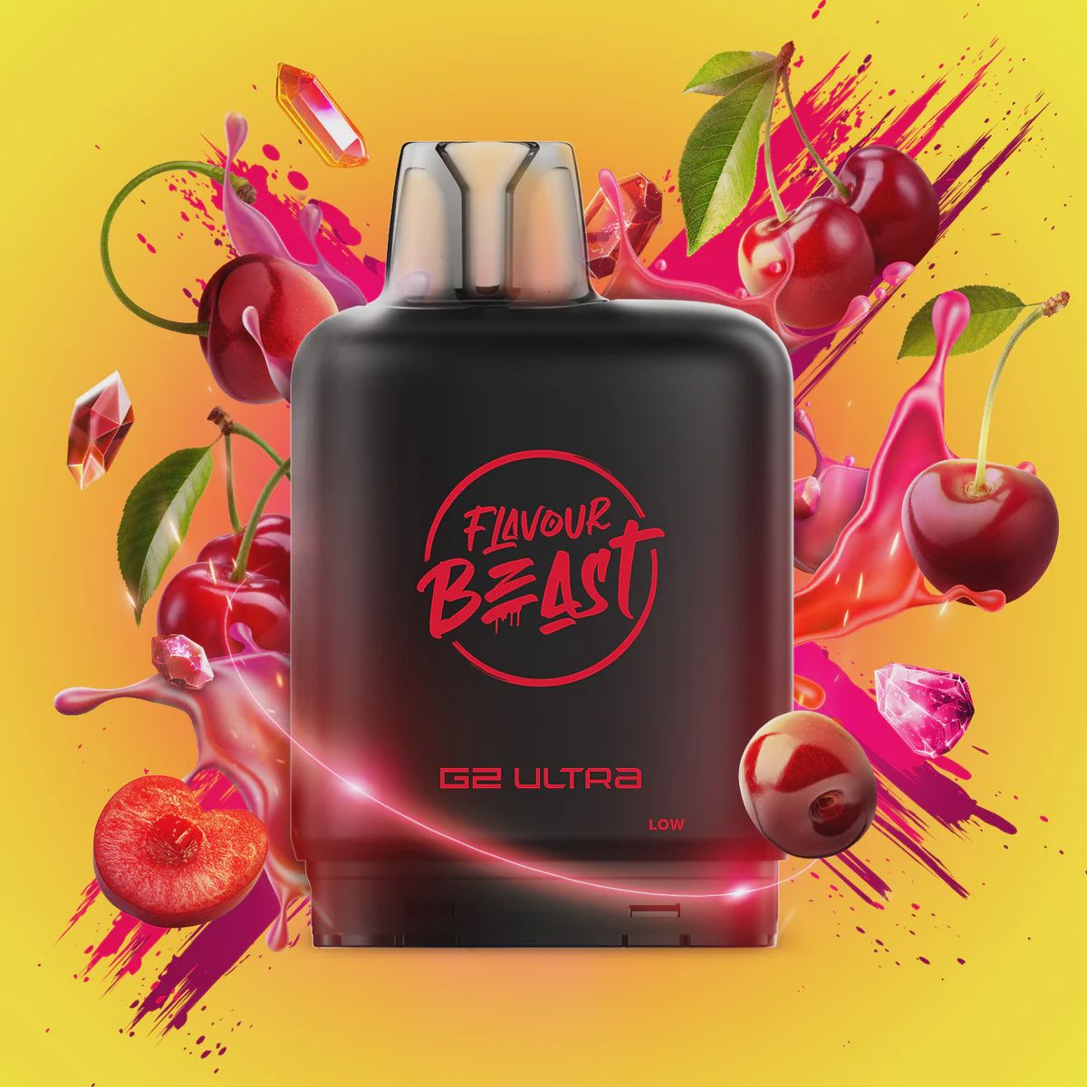 Flavour Beast Level X - Gushin' Cherry - 50K
