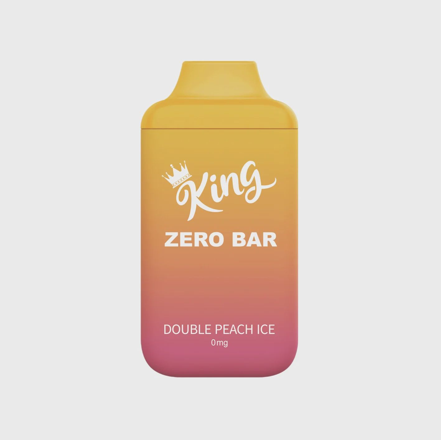 KING Zero Bar - Double Peach Ice - 0%