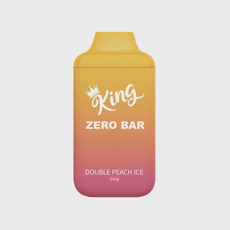 KING Zero Bar - Double Peach Ice - 0%