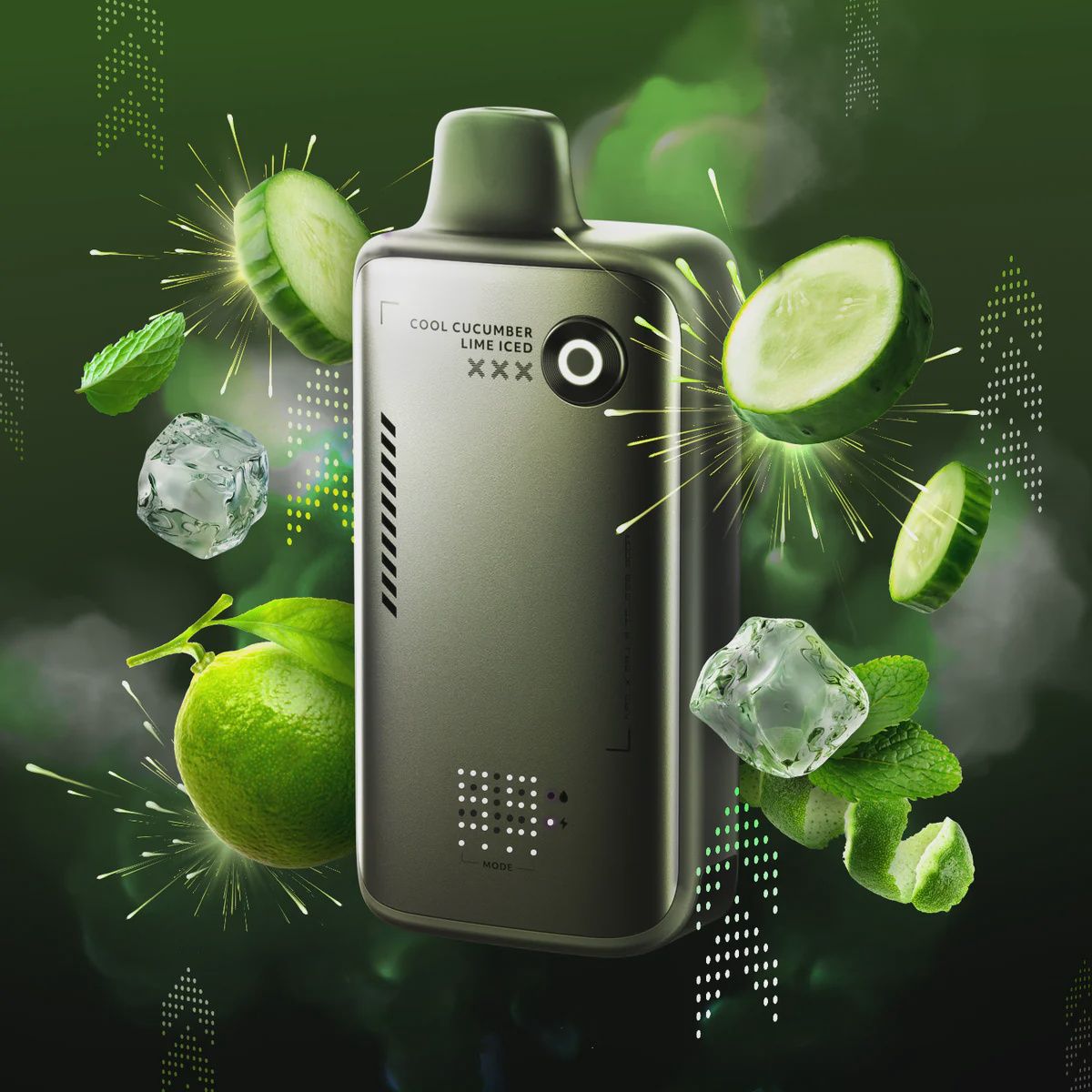 Flavour Beast Alpha - Cool Cucumber Lime Iced - 80K