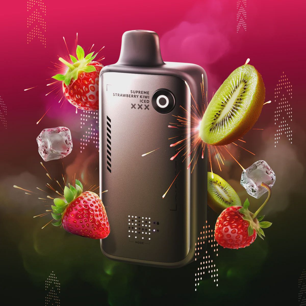 Flavour Beast Alpha - Supreme Strawberry Kiwi Iced - 80K