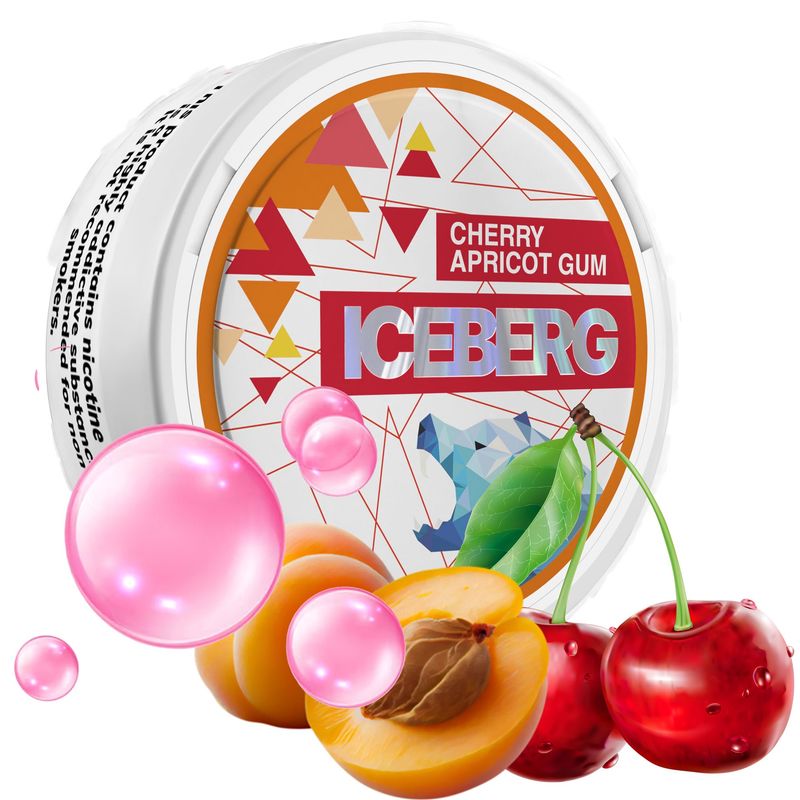 ICEBERG - Cherry Apricot Gum - 20mg