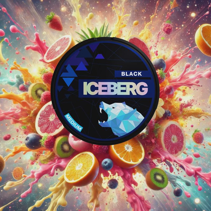 ICEBERG - Black - 20mg