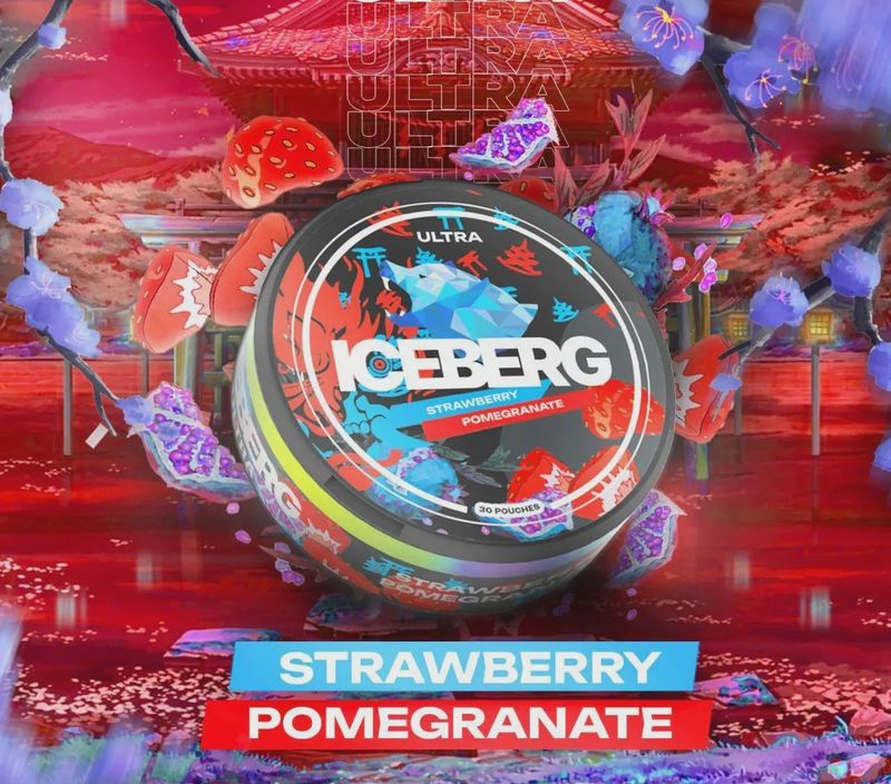ICEBERG Ultra - Strawberry Pomegranate - 35mg
