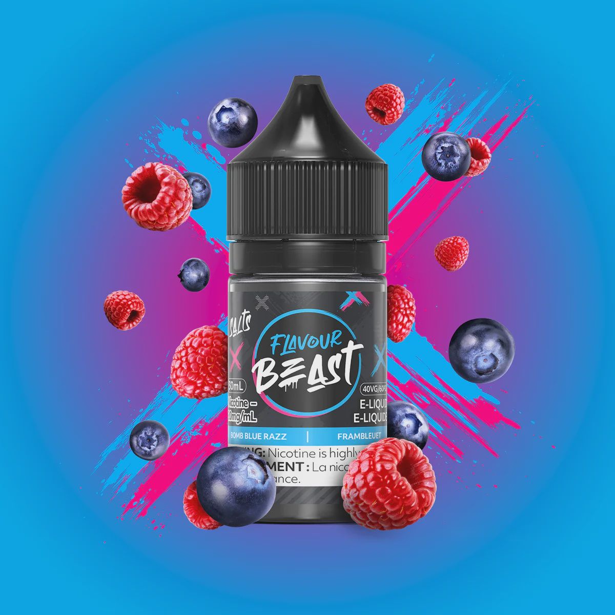 Flavour Beast - Bomb Blue Razz - 10mg/30ml