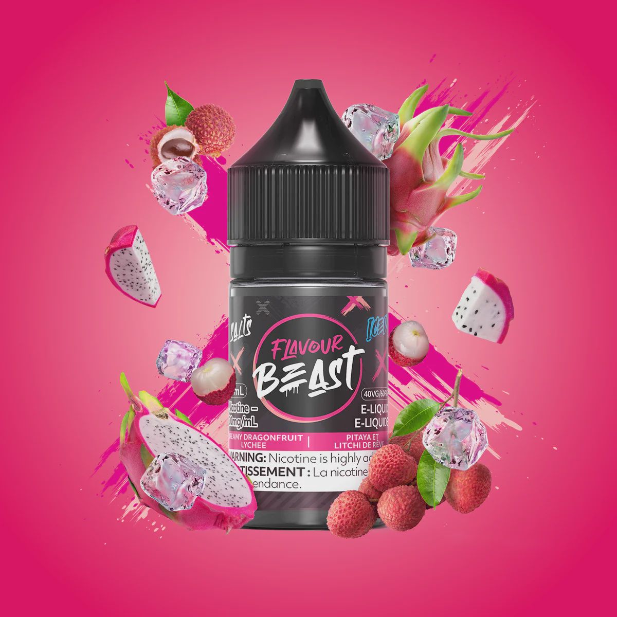 Flavour Beast - Dreamy Dragonfruit Lychee Iced - 10mg/30ml