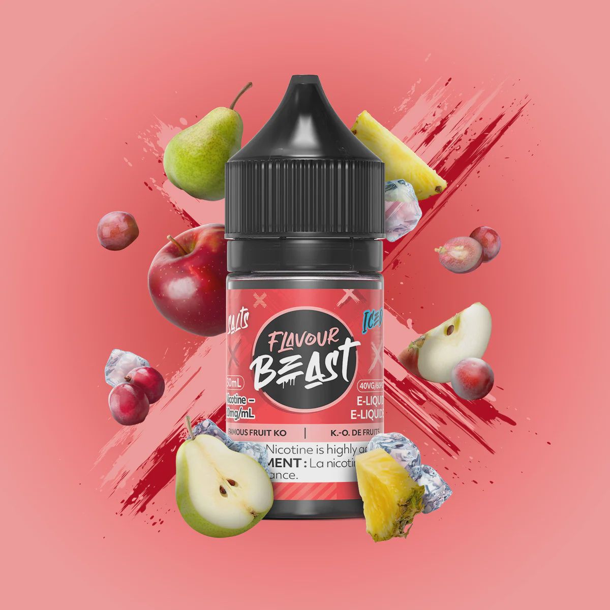 Flavour Beast - Famous Fruit KO Iced - 10mg/30ml
